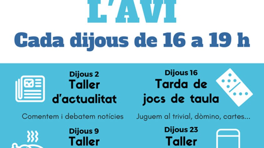 L’Ajuntament de la Jonquera presenta un programa de dinamització per al Casal de l’Avi