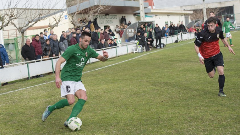 Imatge del partit entre la Jonquera i el Cerdanyola d'aquest cap de setmana passat