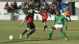 Imatge del partit entre la Jonquera i el Cerdanyola d'aquest cap de setmana passat