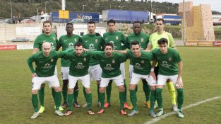Imatge del partit entre la Jonquera i el Cerdanyola d'aquest cap de setmana passat