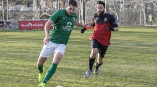 Imatge del partit entre la Jonquera i el Cerdanyola d'aquest cap de setmana passat
