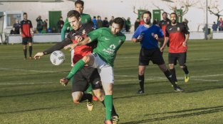 Imatge del partit entre la Jonquera i el Cerdanyola d'aquest cap de setmana passat