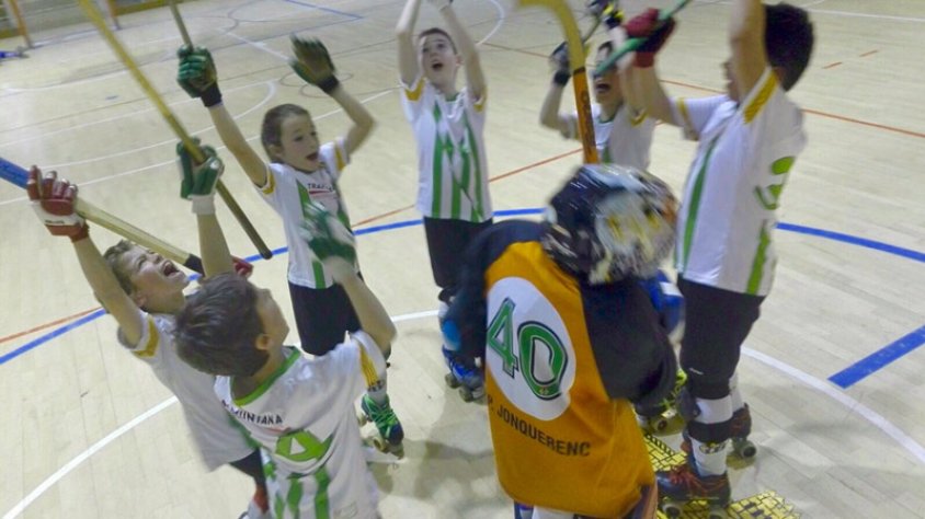 Imatge d'arxiu de l'equip Prebenjamí B del CP Jonquerenc