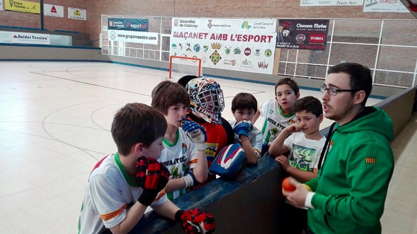 Doble empat per al benjamí i el prebenjamí B. Imatge d'arxiu.