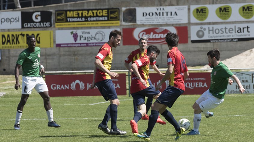 La Jonquera manté la porteria a zero contra un Vilafranca que porta la iniciativa però que genera poc perill