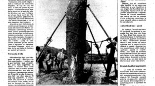 Crònica de l'esdeveniment publicada a l'any 1987