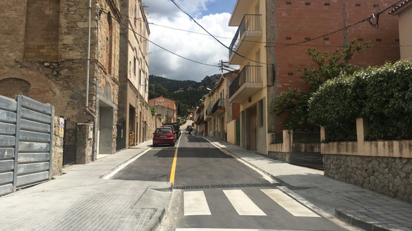 El carrer Migdia és un dels que es beneficiarà del canvi