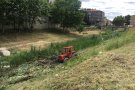 Iniciats els treballs de desbrossament del perímetre urbà de la Jonquera