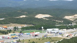 Així era la Jonquera-sud el juny de 2007