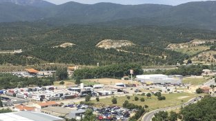 Així és la Jonquera-sud el 28 de maig de 2017