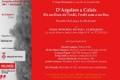 Programen un debat al MUME sobre l'exili