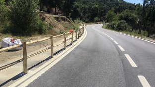 Vianants més protegits a l'avinguda 6 d'octubre