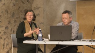 Presentat a Can Laporta l'estudi del projecte de reforma del carrer Major a càrrec dels arquietectes redactors
