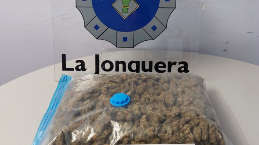 Un altre detingut per la Policia Local per un delicte contra la salut pública.