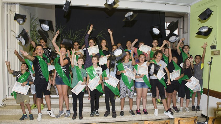 Festa de graduació de sisé Promoció 2007-2016 de l'escola de la Jonquera