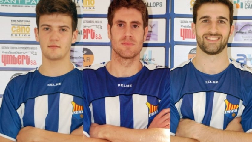 Genís, Masó i Venzal, ja són jugadors de la UE la Jonquera