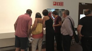 Imatges de la inauguració aquesta tarda de la nova exposició “El Món dels Vencedors”