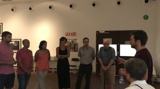 Imatges de la inauguració aquesta tarda de la nova exposició “El Món dels Vencedors”
