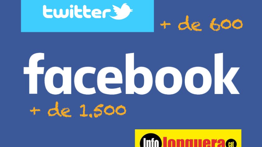 Infojonquera creix a les xarxes socials Facebook i Twitter