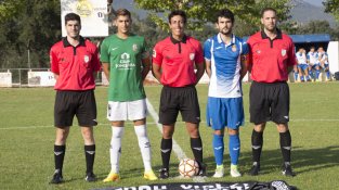 El duel contra l’Espanyol B que es va jugar al municipal d’Agullana