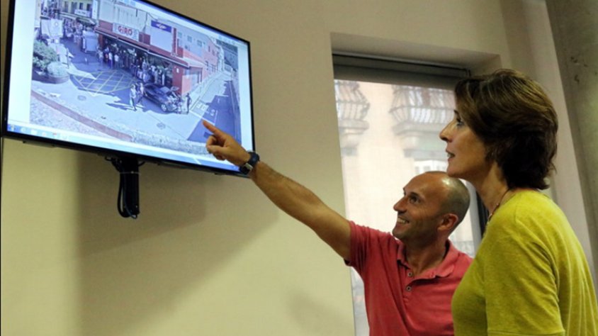 La policia va identificar l'autor dels fets gràcies a una càmera de videovigilància