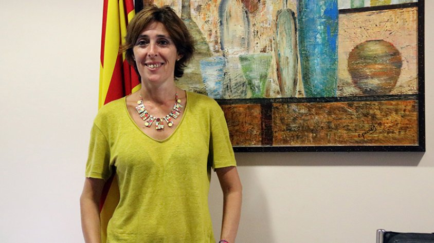 Sònia Martínez, alcaldessa de la Jonquera