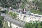 Un home resulta ferit en un xoc entre dos camions a l'AP-7 a la Jonquera
