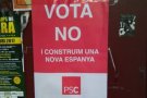 La Jonquera llueix els primers cartells pel no
