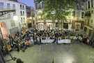 La Jonquera es manifesta contra l'operació de la Guàrdia Civil pel referèndum