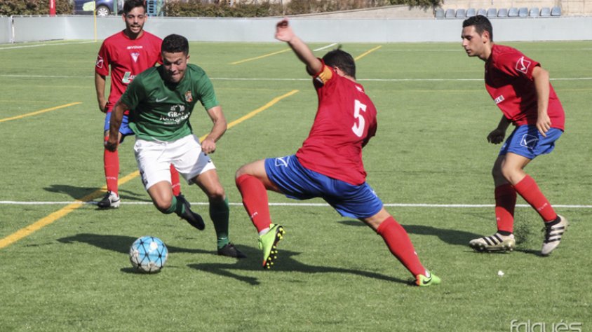 Una imatge del partit