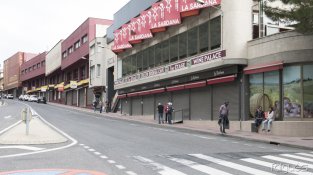 Així ha anat la vaga general al Portús, amb els comerços més importants tancats