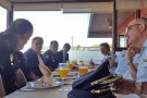 El Ministre Zoido va dinar a la Jonquera