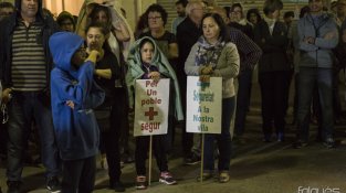 La Plataforma reuneix 200 veïns a la primera concentració de protesta