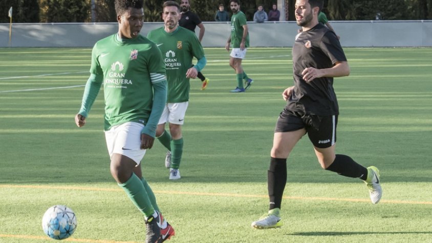 Un instant del partit