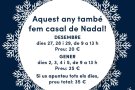 ACEJ i Ajuntament tornen a organitzar el Casal de Nadal 
