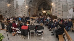L'assemblea extraordinària celebrada a l'església
