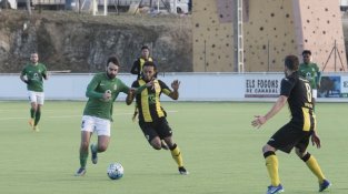 Un instant del partit