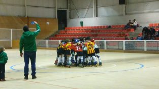Els dos prebenjamins es van enfrontar entre sí