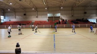 L'iniciació va empatar el derbi contra l'Hoquei Figueres