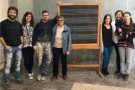 Recuperen una antiga pissarra per l'Escola de Música