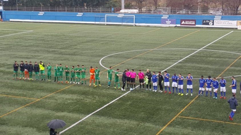 Els jonquerencs van jugar a Santa Coloma de Gramanet