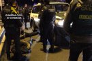 Aturen el vehicle llançadora d'uns segrestadors a prop del peatge de la Jonquera