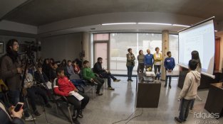 La presentació es va fer ahir a l'Ajuntament