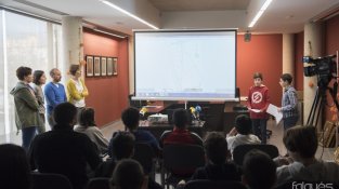 La presentació es va fer ahir a l'Ajuntament