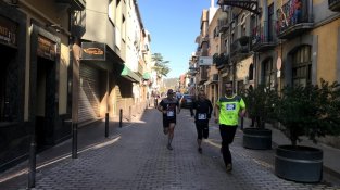 Alguns participants de la cursa per a adults
