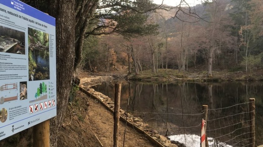 El pantà ja està restaurat