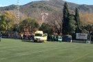 L'entrenador de porters de la UE La Jonquera, hospitalitzat per l'agressió d'un jugador de l'equip rival