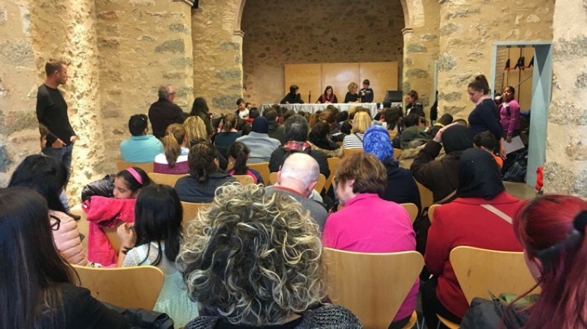 Els Porxos de Can Laporta, plens