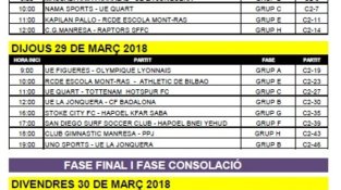 El calendari de la Jonquera