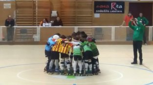 Els dos prebenjamins van disputar el derbi de la segona volta
